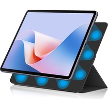 XFashion Huawei Matepad 11.5 S Kılıf Üç Katlı Stand Manyetik Deri Tablet Kapağı (Yurt Dışından)