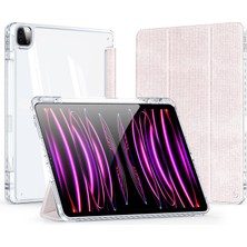 XFashion iPad Pro 11 (2020) (2021) (2022) / iPad Air (2020) (2022) Şeffaf Tpu+Pc+Deri Kapak (Yurt Dışından)