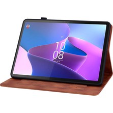 XFashion Lenovo Tab P11 Pro / P11 Pro Gen 2 Kılıf Kart Yuvası ile Deri Tablet Kapak Çevirin (Yurt Dışından)