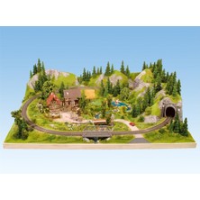 Noch 21330 1/87 Ölçek Çelik Tek Hatlı Köprü-B Plastik Model Kiti