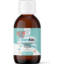 Erbatab Çocuk Multivitamin ( Magnezyum, Çinko, Selenyum ) Minera Kids 150 ml