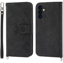 SZY Mall Samsung Galaxy A14 5g Kabartmalı Çoklu Kredi Kartı Yuvaları Için Flip Case (Yurt Dışından)