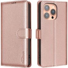 SZY Mall IPhone 14 Için Flip Case Pro Max Manyetik Cüzdan Rfıd Engelleme Kart Tutucu (Yurt Dışından)