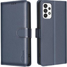 SZY Mall Samsung Galaxy A73 5g Rfıd Engelleme Cüzdan Kart Tutucu Pu Için Flip Case (Yurt Dışından)