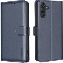 SZY Mall Samsung Galaxy A14 Için Flip Case 4g/5g Cüzdan Rfıd Engelleme Pu Deri (Yurt Dışından)