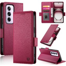 SZY Mall Oppo Oppo 12 Pro Günlük Kullanım Için Flip Case Cüzdan Kart Yuvaları Flip Iş (Yurt Dışından)