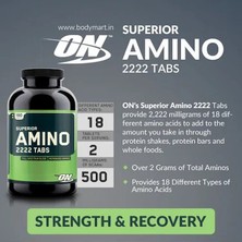 Optimum Nutrition Superior Amino 2222 320 Tablets - 160 Servis