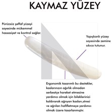 Active Team Yumuşak Fare ve Klavye Destekleyici Şeffaf Pad, Ergonomik Bilek ve El Rahatlatıcı Jel Şeffaf Set