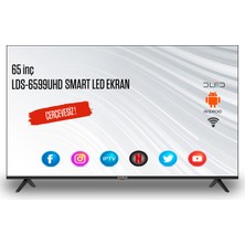 Navitech LDS-6599UHD 65'' 165 Ekran 4K Ultra HD Android Smart LED TV