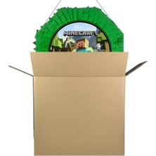 Parti Dükkanım Minecraft Pinyata 42 cm + Sopası