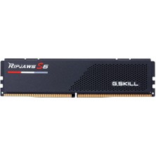 Gskıll 24GB Ripjaws S5 5200MHZ CL40 Ddr5 Xmp Siyah Single Kit Ram  (F5-5200J4040A24GX1-RS5K)