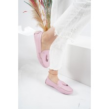 Pembe Kadın Makosen Ayakkabı 221209107