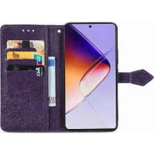 Mays Shop Infinix Not 40 Flip Kapak Kılıf Için Flip Case Zarif Desen (Yurt Dışından)