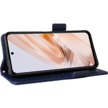 Mays Shop Xıaomı Poco M6 4g Manyetik Yan Toka Cüzdan Pu Deri Için Flip Case (Yurt Dışından)