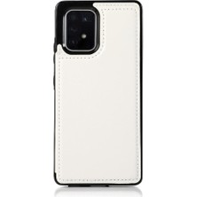 Mays Shop Samsung Galaxy S10 Lite Pu Deri Kart Yuvaları Kickstand Için Cüzdan Kılıf (Yurt Dışından)