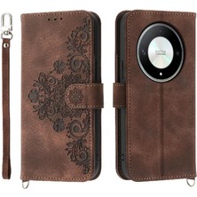 Mays Shop Onur X9B Darbeye Bileklik Kabartmalı Çoklu Kredi Kartı Için Flip Case (Yurt Dışından)