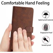 Mays Shop Toka Saf Renk ile Motorola Moto G Saf Pu Deri Için Flip Case (Yurt Dışından)