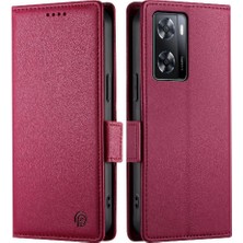 Mays Shop Oppo A57 4g Günlük Kullanım Için Flip Case Kart Yuvaları Iş Cüzdan Flip (Yurt Dışından)