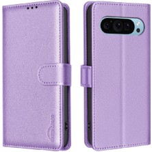 Mays Shop Google Piksel 9 Pu Deri Rfıd Engelleme Kart Tutucu Cüzdan Için Flip Case (Yurt Dışından)