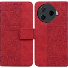 Mays Shop Tecno Camon 30 Pro Kickstand Özelliği Için Flip Case Folio Cüzdan Kapak Çevirin (Yurt Dışından)