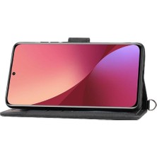 Mays Shop Xiaomi 12T Bileklik Darbeye Çoklu Kredi Kartı Yuvaları Için Flip Case (Yurt Dışından)