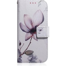 Mays Shop Motorola Moto G Güç 2024 Için Flip Case Pu Deri Cüzdan Boyalı Kart (Yurt Dışından)