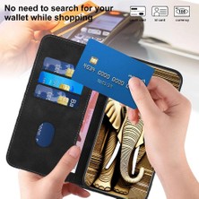 Mays Shop Realme 12 5g Flip Iş Pu Deri Flip Kapak Için Flip Case Geometrik (Yurt Dışından)