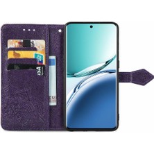 Mays Shop Oppo A3 Pro Için Flip Case Basit Iş Darbeye Kapak Kapak Deri (Yurt Dışından)