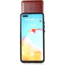 Mays Shop Kredi Kartı Cüzdan Toka ile Huawei P40 Pro Kart Tutucu ile Uyumlu (Yurt Dışından)