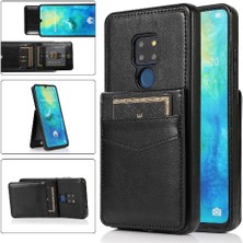 Mays Shop Kredi Manyetik Toka Kickstand ile Huawei Mate 20 Pro ile Uyumlu (Yurt Dışından)