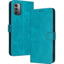 Mays Shop Kart Yuvası ile Nokia Nokia Için Flip Case Pu Deri Saf Renk Kickstand (Yurt Dışından)