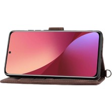 Mays Shop Xiaomi 12T Bileklik Darbeye Çoklu Kredi Kartı Yuvaları Için Flip Case (Yurt Dışından)