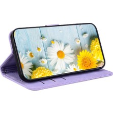 Mays Shop Tecno Camon Için Flip Case 30 4g/5g Kart Tutucu Kickstand Cüzdan Manyetik (Yurt Dışından)