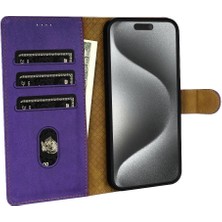 Mays Shop IPhone 14 Için Flip Case Pro Max Yan Cep Kart Yuvaları Manyetik Kapatma (Yurt Dışından)