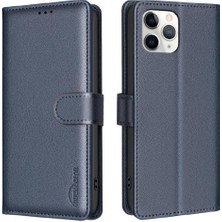 Mays Shop IPhone 11 Pro Max Rfıd Engelleme Cüzdan Pu Deri Kart Için Flip Case (Yurt Dışından)