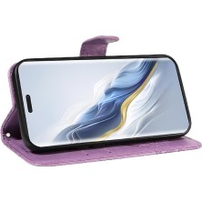 Mays Shop Kredi Kartı Yuvası ile Onur Sihirli 6 Pro Için Flip Case Ayrılabilir El Yüksek (Yurt Dışından)