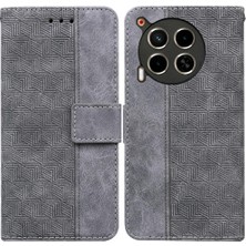 Mays Shop Tecno Camon Için Flip Case 30 4g/5g Flip Folio Kickstand Özelliği Cüzdan Pu (Yurt Dışından)