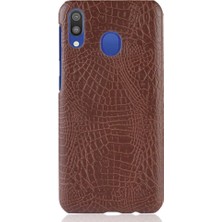 Mays Shop Samsung Galaxy A40 Klasik Timsah Moda Anti Için Şık Klasik Durumda (Yurt Dışından)