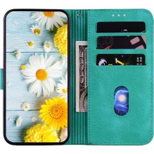 Mays Shop Tecno Pova 6 Pro 5g Kickstand Manyetik Cüzdan Kabartmalı Zambak Için Flip Case (Yurt Dışından)