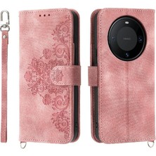 Mays Shop Huawei Mate 60 Pro Için Flip Case Kabartmalı Darbeye Çoklu Kredi Kartı (Yurt Dışından)