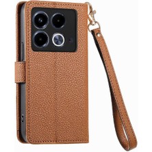 Mays Shop Infinix Not 40 Fermuar Cüzdan Için Flip Case Darbeye Deri Kılıf Aşk (Yurt Dışından)