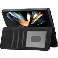 Mays Shop Samsung Galaxy Z Için Flip Case Fold 5 Premium Bileklik Kart Yuvaları Kapatma (Yurt Dışından)