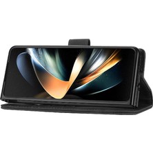 Mays Shop Samsung Galaxy Z Için Flip Case Fold 5 Premium Bileklik Kart Yuvaları Kapatma (Yurt Dışından)