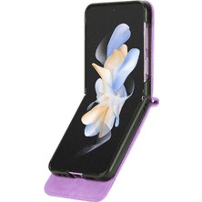 Mays Shop Samsung Galaxy Z Flip 5 Için Flip Case Bileklik Kart Yuvaları Manyetik Nakit (Yurt Dışından)