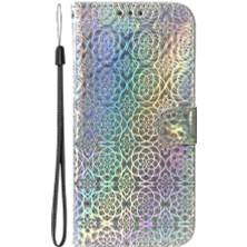 Mays Shop Motorola Kenar 40 Premium Pu Deri Glitter Renkli Cüzdan Kılıf (Yurt Dışından)