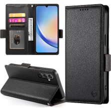 Mays Shop Samsung Galaxy A34 5g Için Flip Case Iş Çevir Cüzdan Kart Yuvaları Günlük (Yurt Dışından)