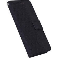 Mays Shop Tecno Camon 30 Premier Geometrik Kabartmalı Cüzdan Kapak Pu Için Flip Case (Yurt Dışından)