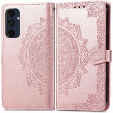 Mays Shop Samsung Galaxy M55 Flip Kapak Için Flip Case Darbeye Deri Kılıf (Yurt Dışından)