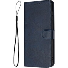 Mays Shop Kart Yuvası ile Nokia G21 Saf Renk Pu Deri Kickstand Için Flip Case (Yurt Dışından)