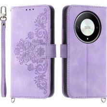 Mays Shop Onur X9B Darbeye Bileklik Kabartmalı Çoklu Kredi Kartı Için Flip Case (Yurt Dışından)